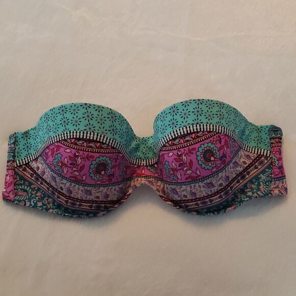 Boho Stripe Print Bikini from Shade & Shore - Picture 8 of 16